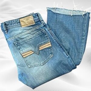 Diesel‎ Zatiny Regular Bootcut Jeans 32X30(29.5 Cut) Wash 008AAT Button Fly